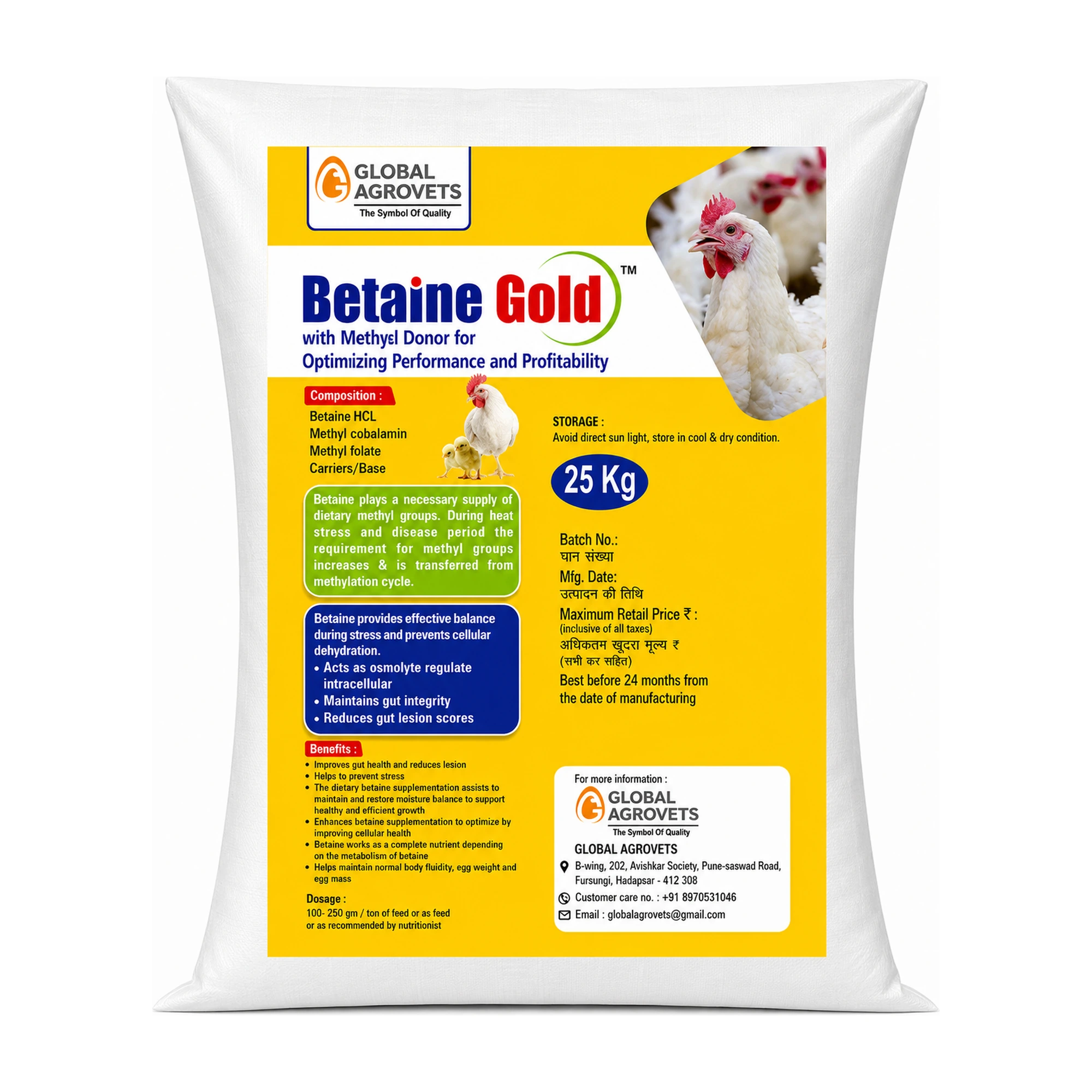 Betaine Gold FS pack