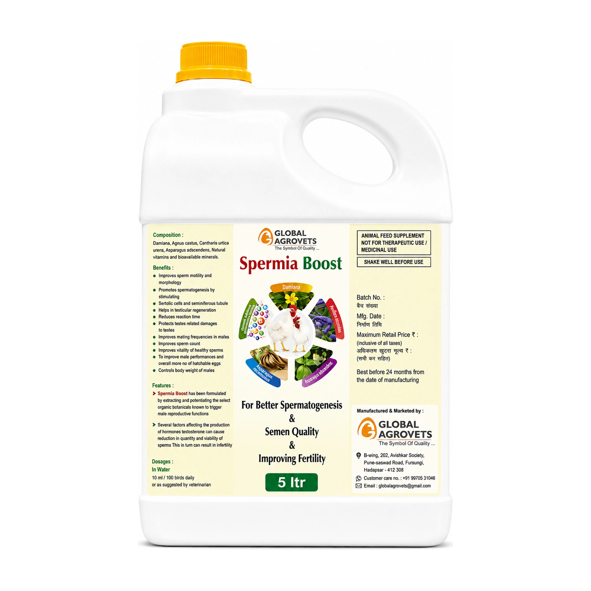 Spermia Boost Liquid pack