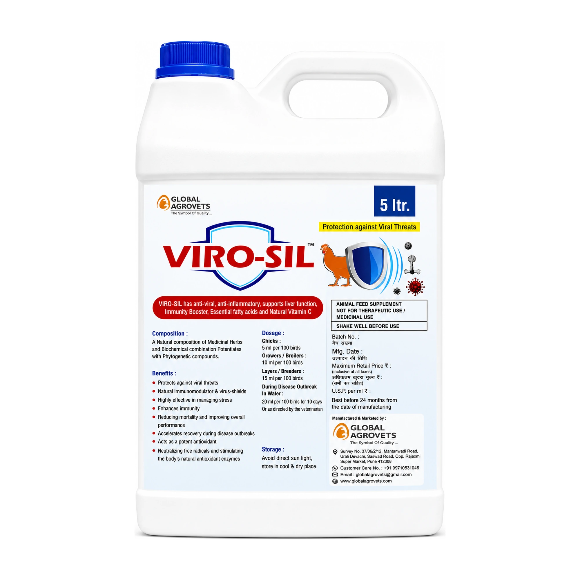 VIRO-SIL Liquid pack